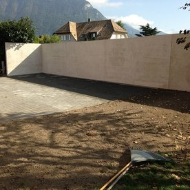 Mur phonique villa individuelle